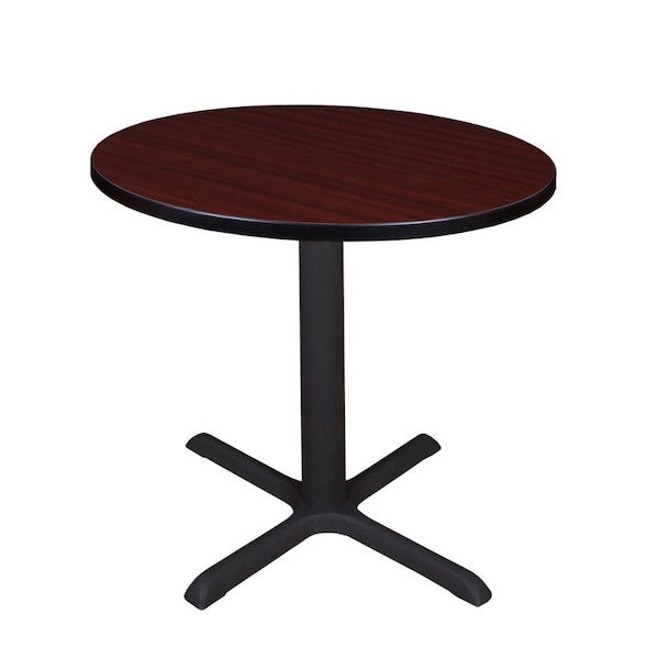 Cain Round Tables > Breakroom Tables > Cain Square & Round Tables, 30 W, 30 L, 29 H, Wood|Metal Top - TB30RNDMH