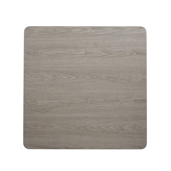Flash Furniture Glenbrook 36in. Square Table Top w/White or Gray Reversible Laminate Top - XU-WHGY-3636-GG