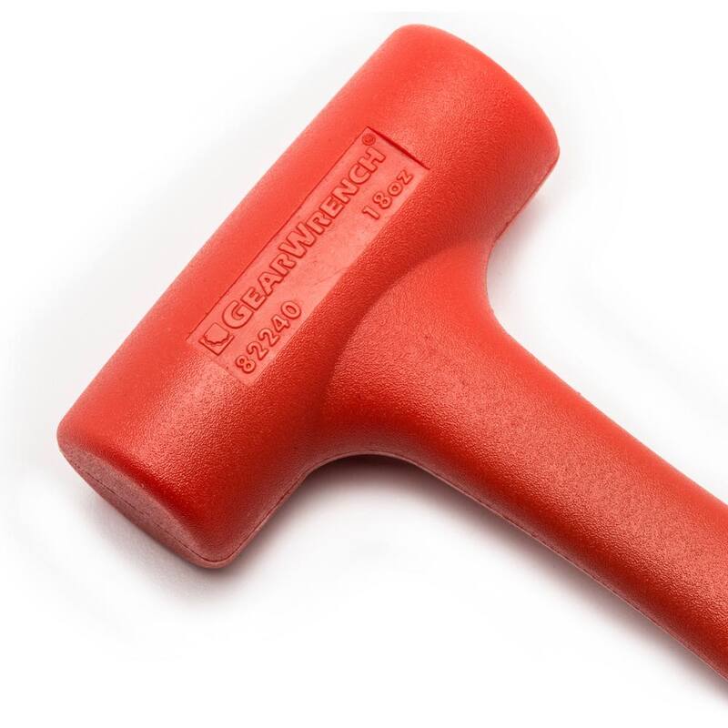 GEARWRENCH 18 oz Dead Blow Hammer with Polyurethane Head - 82240