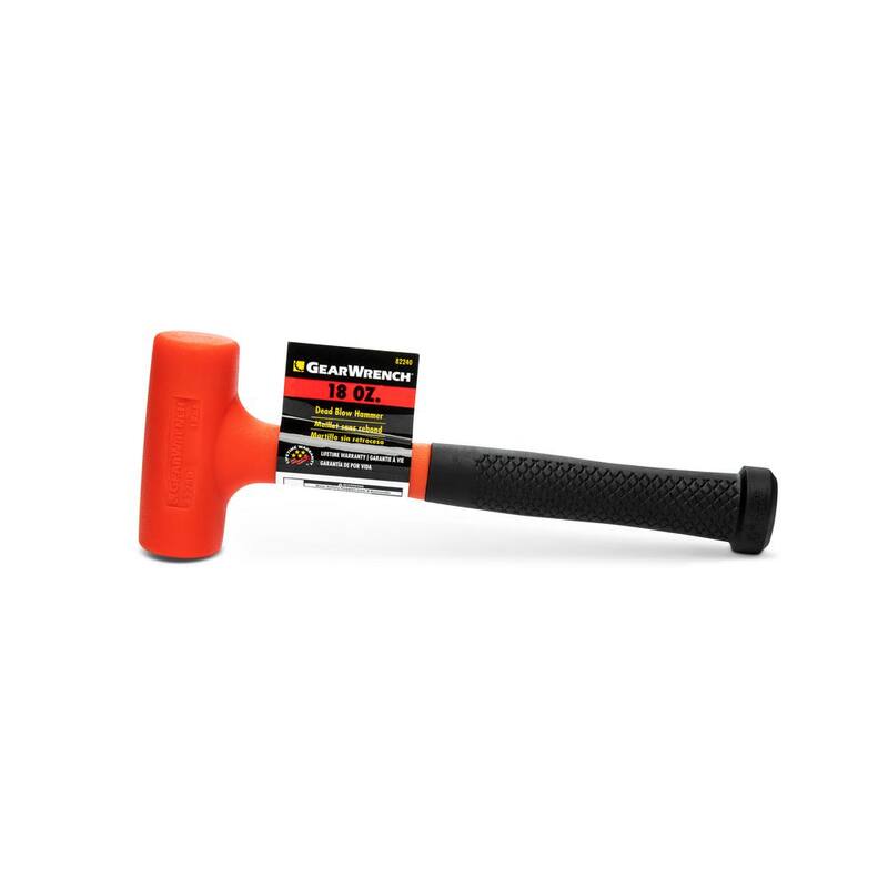GEARWRENCH 18 oz Dead Blow Hammer with Polyurethane Head - 82240