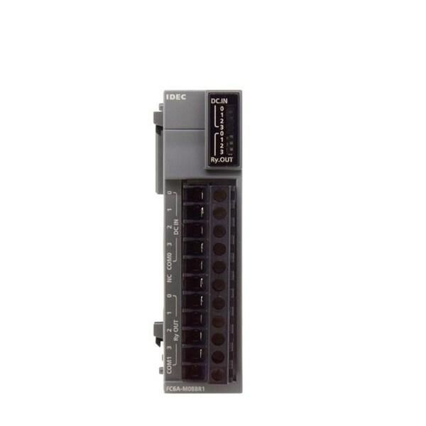 Idec 4in 4out Exp Module 24VDC Rly - FC6A-M08BR1