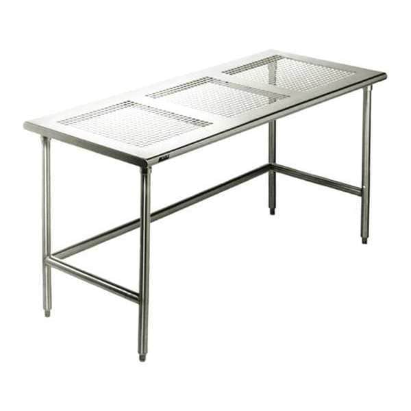 Eagle Group Ceanroom Table, Brushd, SSP Top, 30" x 36" - CRPT3036T-C