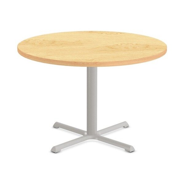 Special-T Table, Round, 42in Dia x 29in, Gray Base/Crema Maple Top - SCTSTAR242GCM