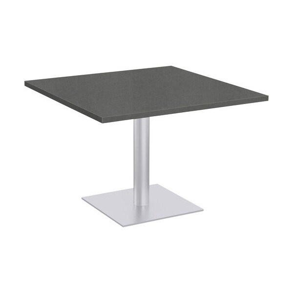 Special-T Hospitality Table, SquareTop, BarHeight, 36inx36inx42in, GY - SCTSIEN3636BHSM