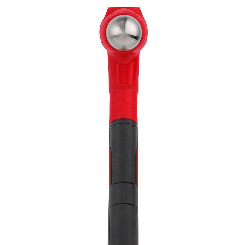 Milwaukee 16 oz. Dead Blow Ball Peen Hammer with Pry Bar Set - 48-22-9140-48-22-9214