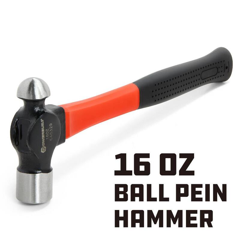 Powerbuilt 16 oz. Ball Peen Hammer - 648329