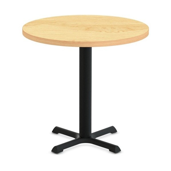 Special-T Table, Round, 36in Dia x 29in, Black Base/Crema Maple Top - SCTSTAR236BCM