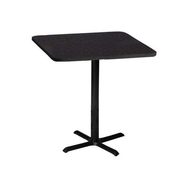 Safco Safco Bistro Series 30 Square Bar Height Restaurant Table, Black - CA30SHBTANT