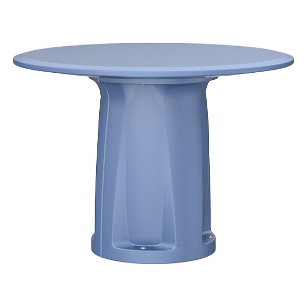 Cortech Circle Table, Polyethylene Top, Midnight Blue - 668MB