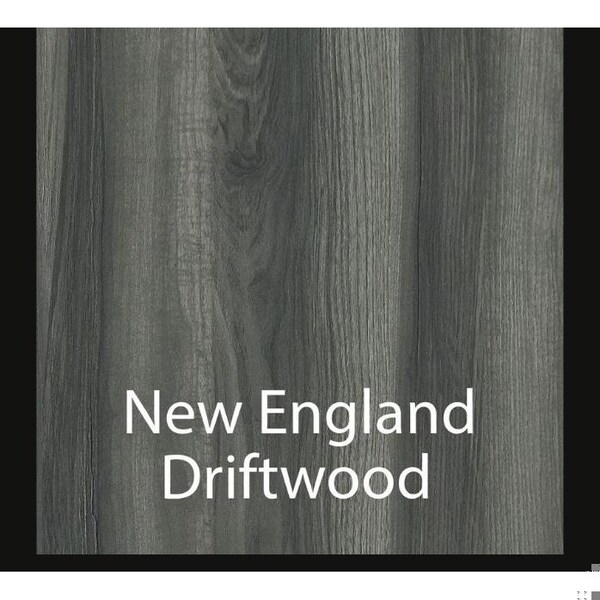 Correll Rectangle Cafe Table, 60 in W, 30 in L, 29 in H, Particleboard Top, New England Driftwood - STT3060-52-98-52