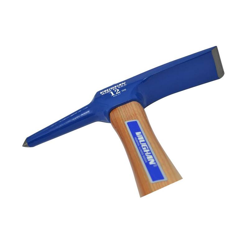 Vaughan 12 oz. Carbon Steel Welder's Chipping Hammer with 11.25 in. Hardwood Handle - WC12