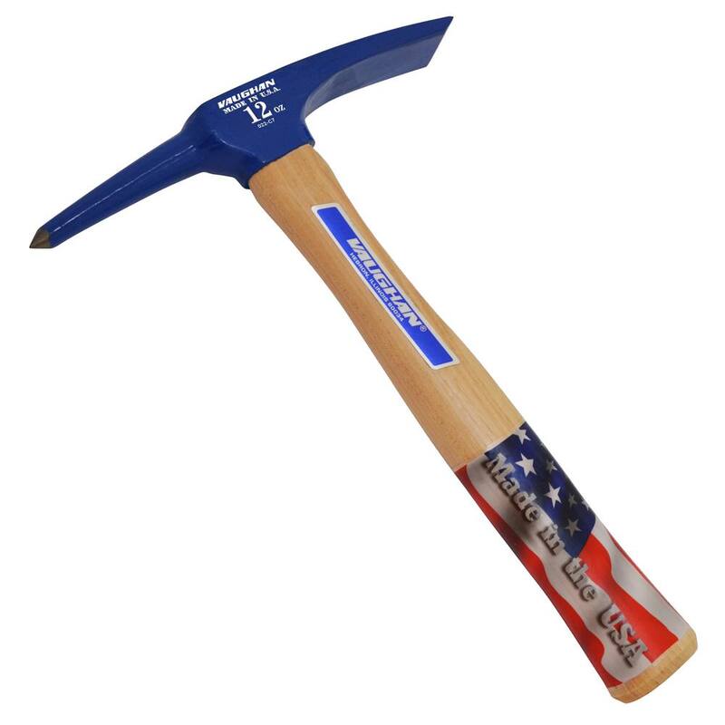 Vaughan 12 oz. Carbon Steel Welder's Chipping Hammer with 11.25 in. Hardwood Handle - WC12