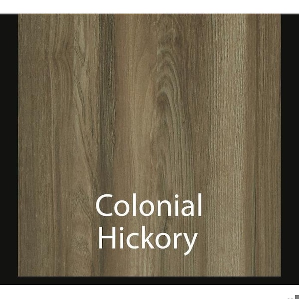 Correll Square Cafe Table, 24 in W, 24 in L, 29 in H, Particleboard Top, Colonial Hickory - SXT24S-53-98-53