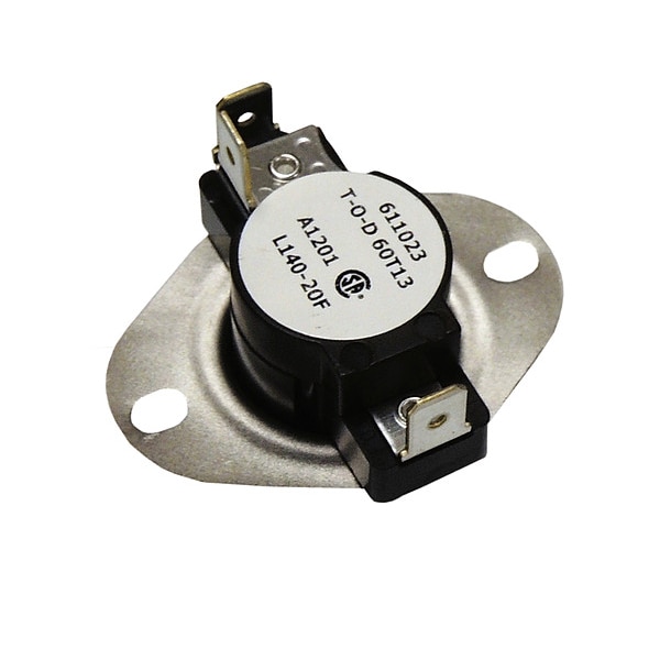 Supco Limit Switch, 140 deg.-20 deg. F, SPDT - LD140