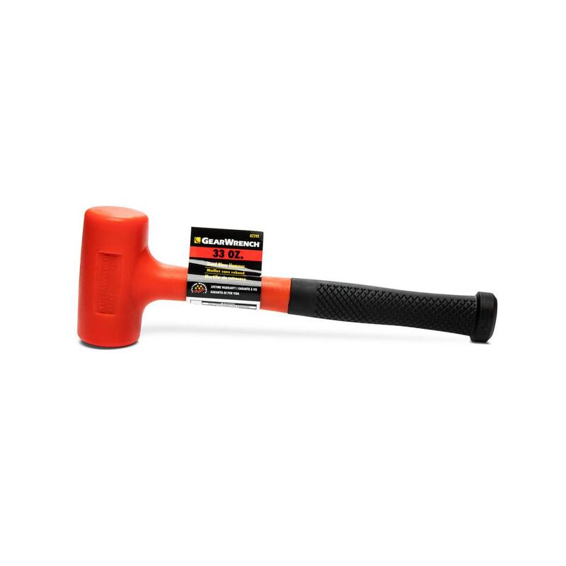 GEARWRENCH 33 oz Dead Blow Hammer with Polyurethane Head - 82242