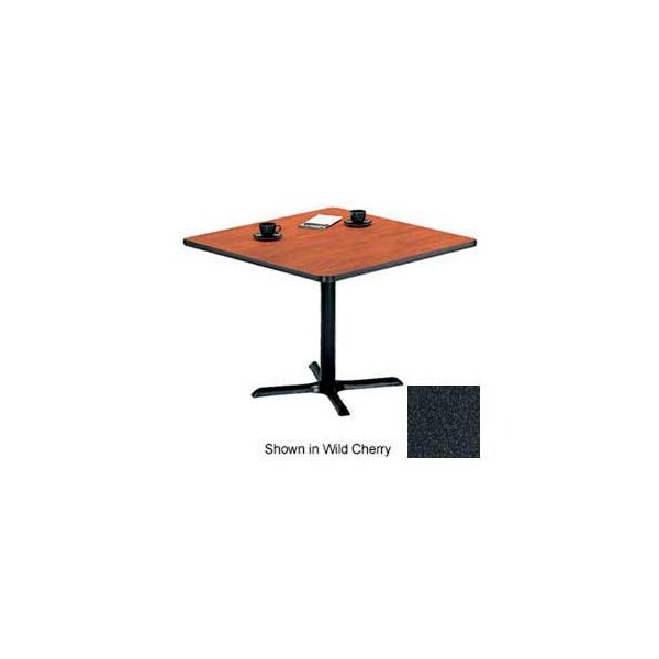 Phoenix Office Furn. Premier Hospitality 24in Square Restaurant Table, Graphite - LR2424GHX