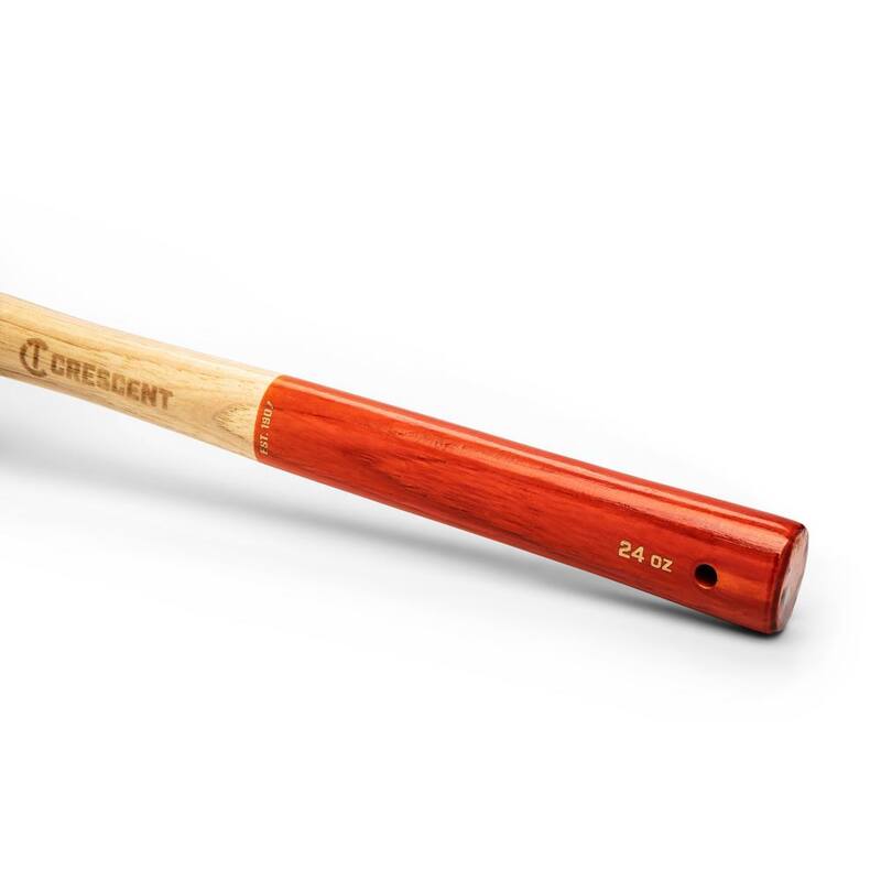 Crescent 24 oz. Wood Ball Pein Hammer - CHWBP24