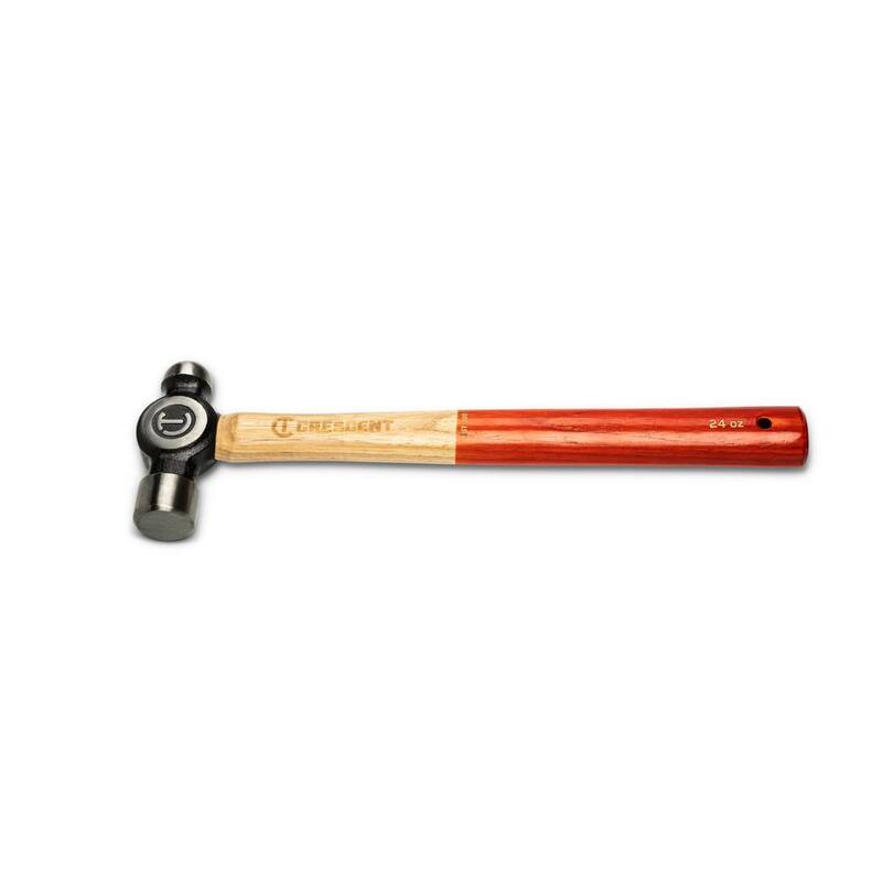 Crescent 24 oz. Wood Ball Pein Hammer - CHWBP24