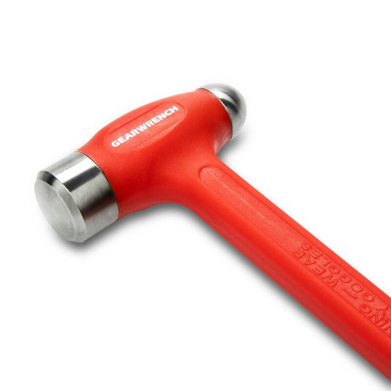GEARWRENCH 22 Oz. Steel Faced Polyurethane Ball Pein Hammer - 68-524G