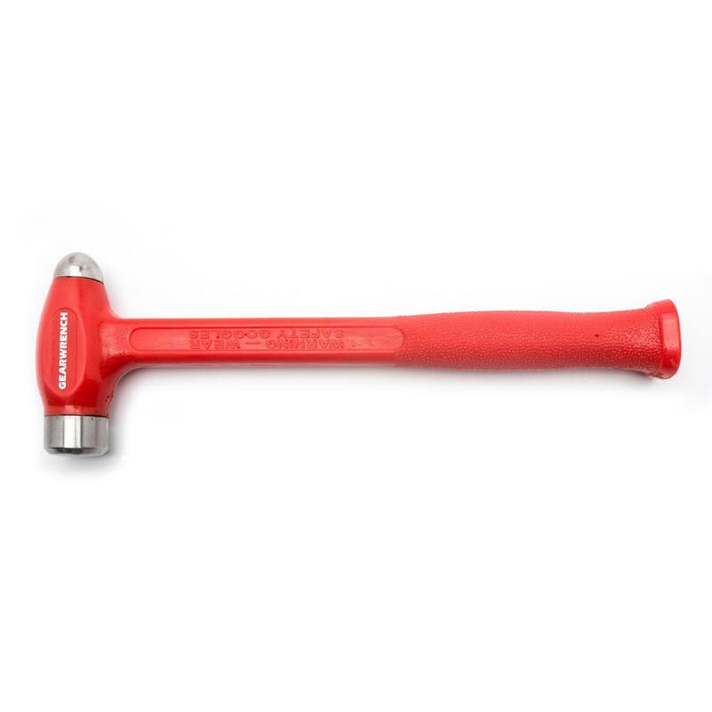 GEARWRENCH 22 Oz. Steel Faced Polyurethane Ball Pein Hammer - 68-524G