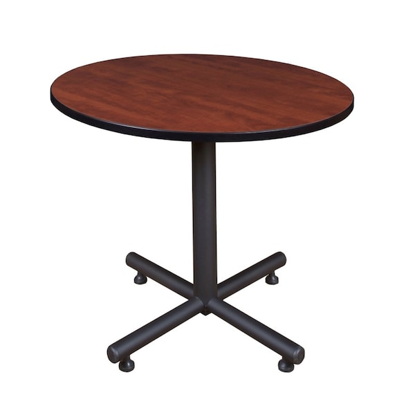 Kobe Round Tables > Breakroom Tables > Kobe Square & Round Tables, 42 W, 42 L, 29 H, Wood|Metal Top - TKB42RNDCH