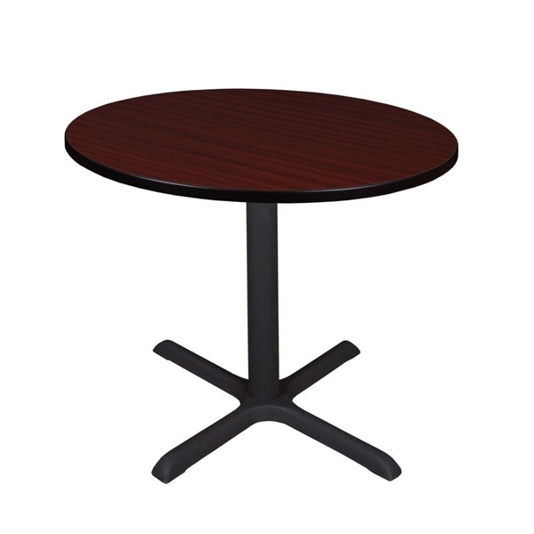 Cain Round Tables > Breakroom Tables > Cain Square & Round Tables, 42 W, 42 L, 29 H, Wood|Metal Top - TB42RNDMH