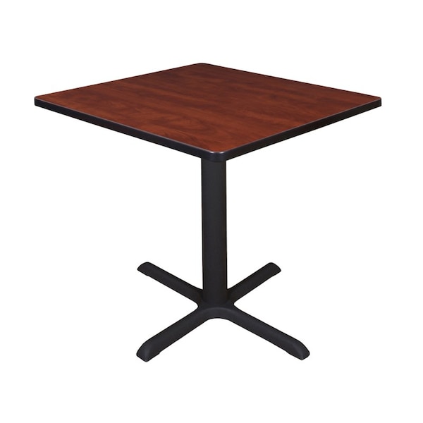 Cain Square Tables > Breakroom Tables > Cain Square & Round Tables, 30 W, 30 L, 29 H, Wood|Metal Top - TB3030CH