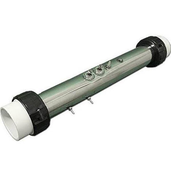 Generac Generic C2400-0800ET 2 x 15 in. Gecko SSPA 4.0KW 230V Heater Assembly with Tailpieces - C2400-0800ET
