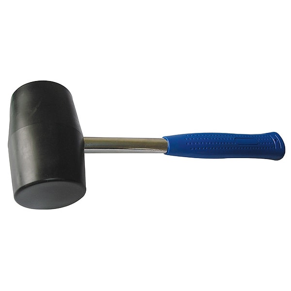 Westward Mallet, Steel/PVC, 12 oz., 11-3/4 In. L - 22PN86
