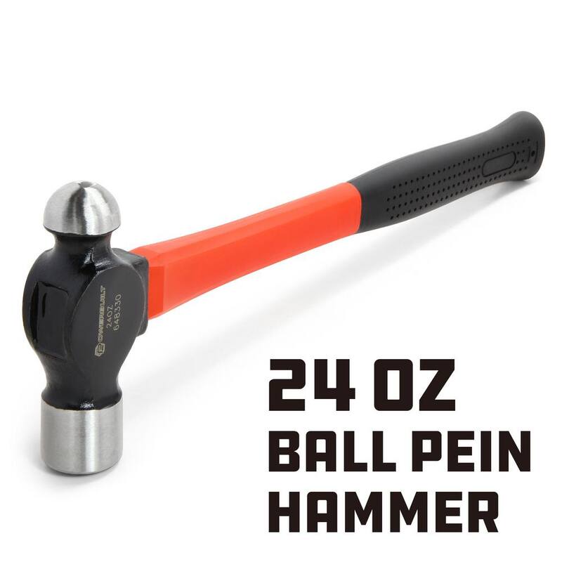 Powerbuilt 24 oz. Ball Peen Hammer - 648330