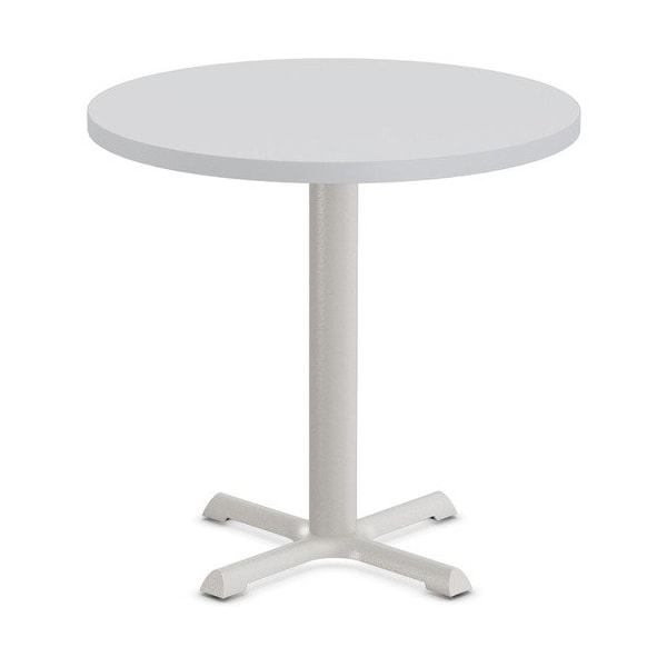 Special-T Table, Round, 36in Dia x 42in, Gray Base/Light Gray Top - SCTSTAR236BHGGR