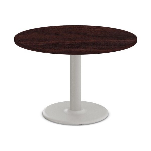 Special-T Table, Round, 42in Dia x 29in, Fog Gray Base/Espresso Top - SCTCANT242GES