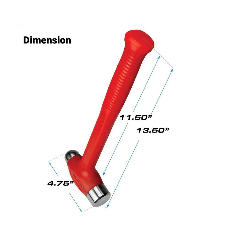 Capri Tools 46 oz. Dead Blow Ball Peen Hammer - CPDBHB46