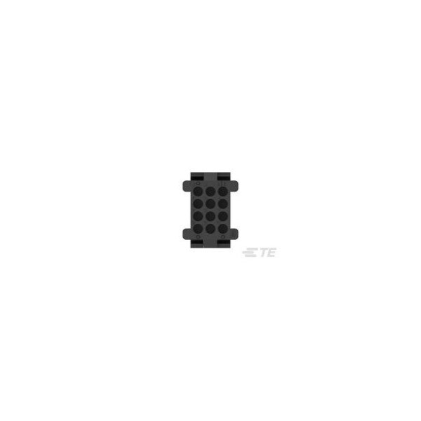 Te Connectivity 12P MR II PLUG HSG V0 RED - 1-640522-0