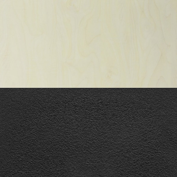Kobe Round Tables > Breakroom Tables > Kobe Round Table & Chair Sets, Wood|Metal|Plastic Top, Maple - TKB30RNDPL47BK