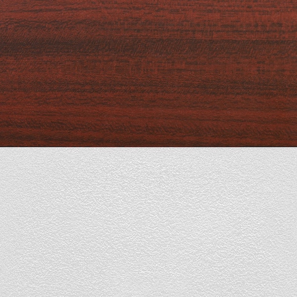 Kee Round Tables > Breakroom Tables > Kee Round Table & Chair Sets, Wood|Metal|Plastic Top, Mahogany - TB42RNDMHBPBK47GY