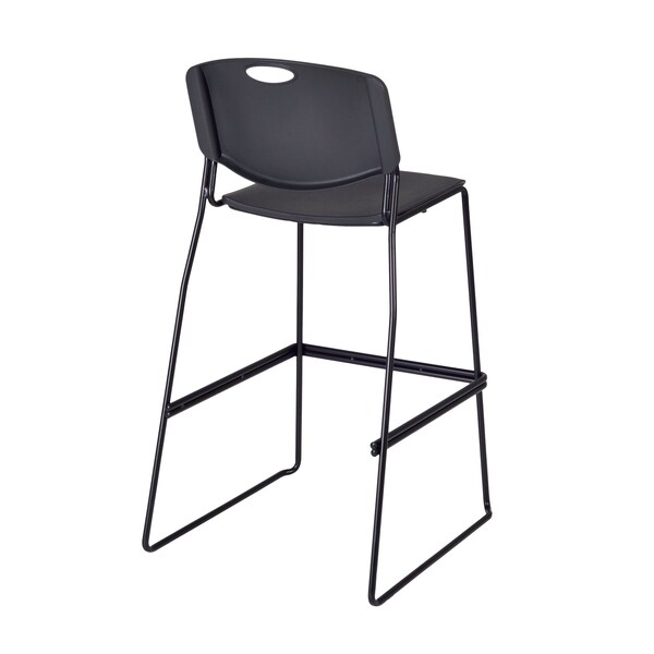 Cain Square Tables > Breakroom Tables > Cain CafÃ© Table & Chair Sets, 30 W, 30 L, 42 H, Maple - TCB3030PL4495BK
