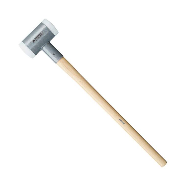 Supercraft 10 lb. Dead-Blow Sledgehammer with Hickory Handle and Replaceable Nylon Face Inserts - 3366.081