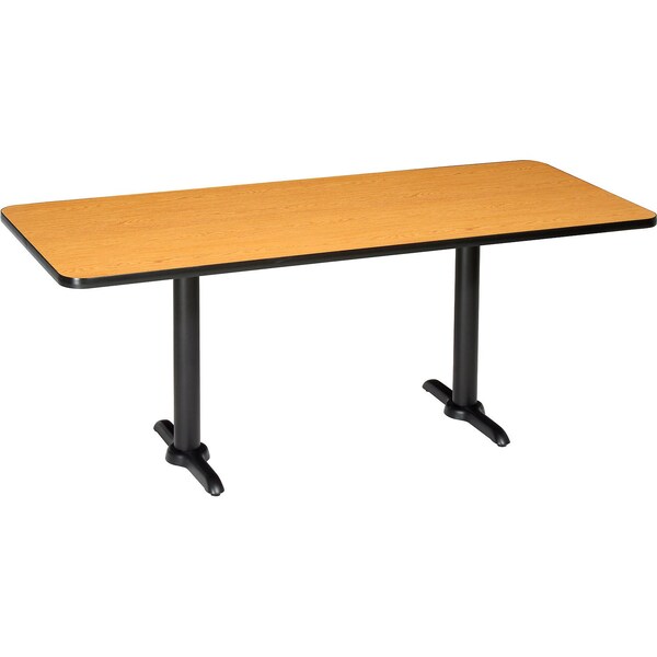 Interion By Global Industrial Dining Table, 30 in W, 60 in L, 29 in H - 695670OK