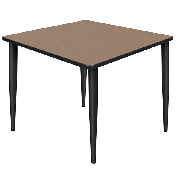 Regency Square Kahlo Breakroom Table, 36 in W, 36 in L, Noble Oak - TPL3636NOBK