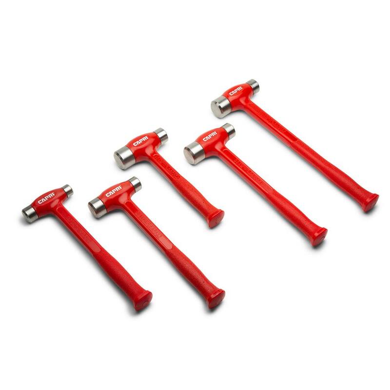 Capri Tools Dual Steel Faced Dead Blow Hammer Set (5-Piece) - CPBPF-SET
