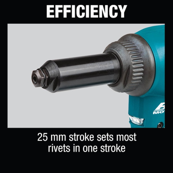 Makita 18V LXT® Brushless Rivet Tool - XVR01Z