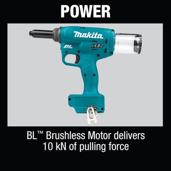 Makita 18V LXT® Brushless Rivet Tool - XVR01Z