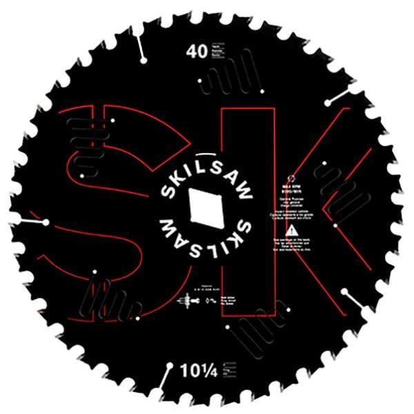 Skil Circular Saw Blade Skilsaw, 10-1/4"X40T - 76240