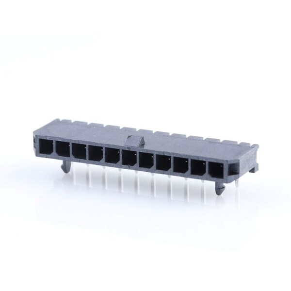 Molex Rectangular Power Connector, 11 Contact(S), Male, Solder Terminal, Receptacle - 436501102