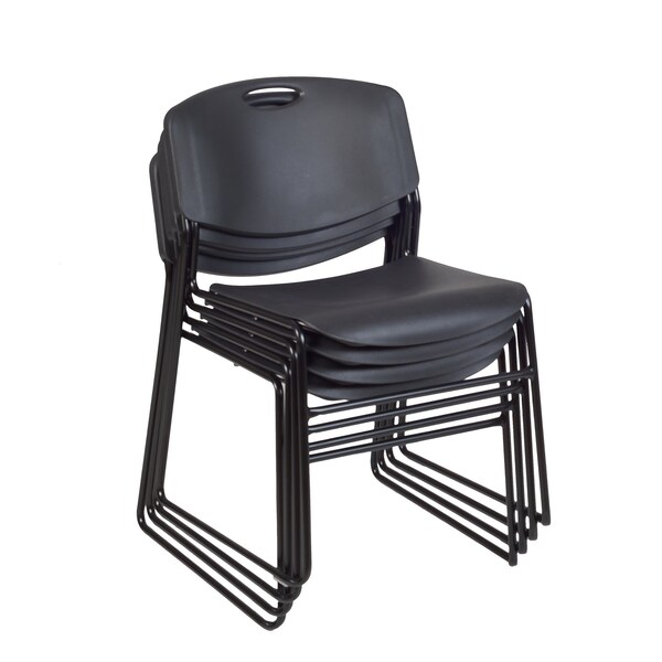 Regency Kahlo Round Table & Chair Sets, 42 W, 42 L, 29 H, Wood, Metal, Polypropylene Top, Maple - TPL42RNDPLBK44BK