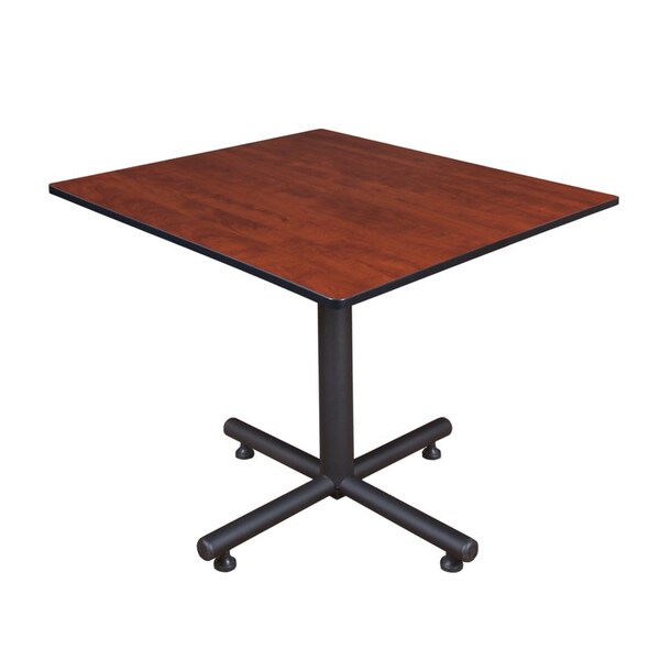 Kobe Square Tables > Breakroom Tables > Kobe Square & Round Tables, 48 W, 48 L, 29 H, Wood|Metal Top - TKB4848CH