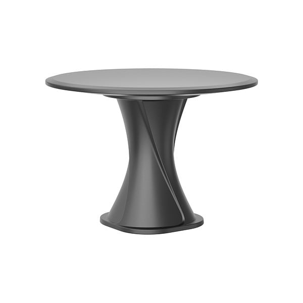 Cortech Circle Table, Polyethylene Top, Black - 670BK