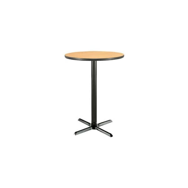 Kfi KFI 30" Round Bar Height Restaurant Table, Natural - T30RD-B2015-38-NA