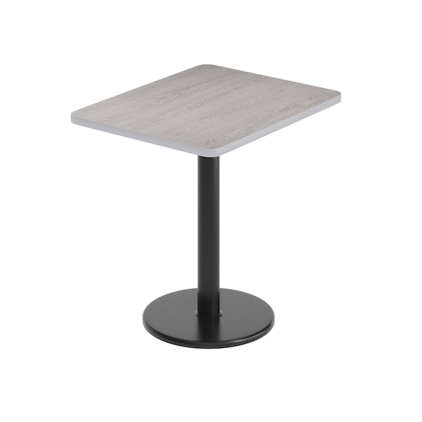 Flash Furniture Rectangle 24 in W, 30 in L, Gray - XU-GYTB-2430-TR18-GG